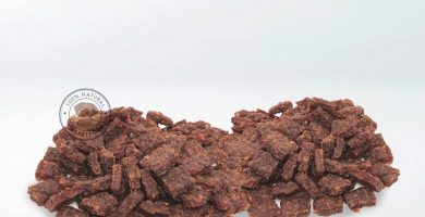 GESPETFOOD Snack Deshidratado para Perros - 2 Bolsas de 500 gr - Nugget de Ternera para Perros - 100% Carne de Ternera - Sabor Único - Encías Saludables - 100% Natural - Fabricado en España
